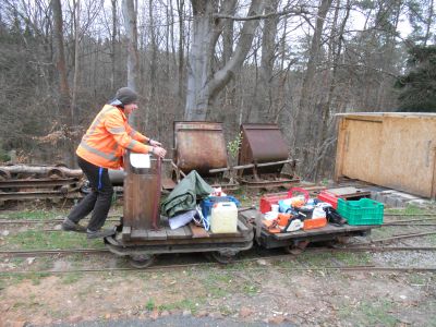 Der Bremswagen im t&auml;glichen Einsatz