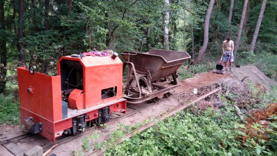Neue Strecke wird befahren