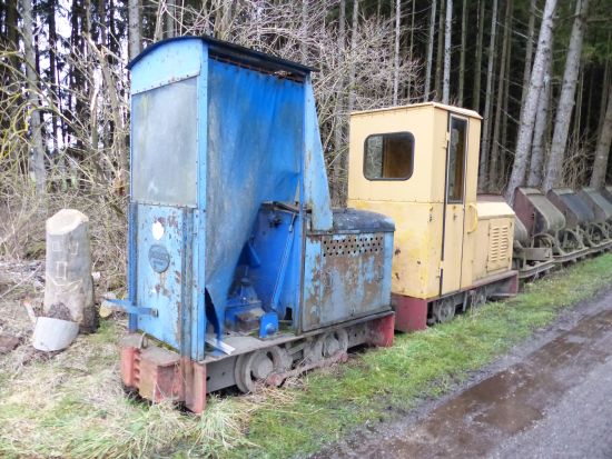 Feldbahnloks vom Teorferk Kneer
