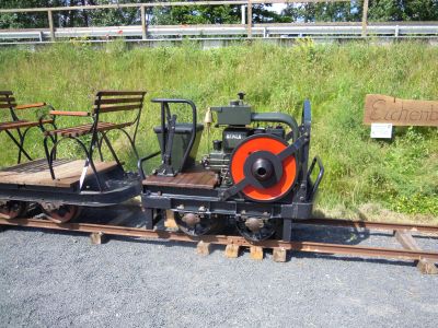 Bei einem Traktortreffen in der Nähe von Göttingen
