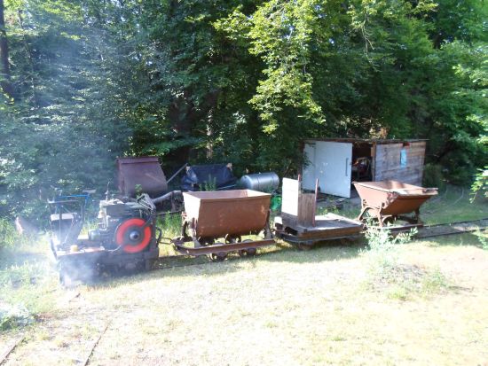 Schöner Dreiwagenzug