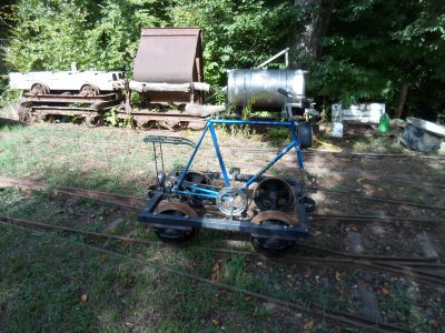 hier auf unserer oberen Strecke