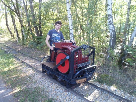 Beim Betriebstag in Eichnberg